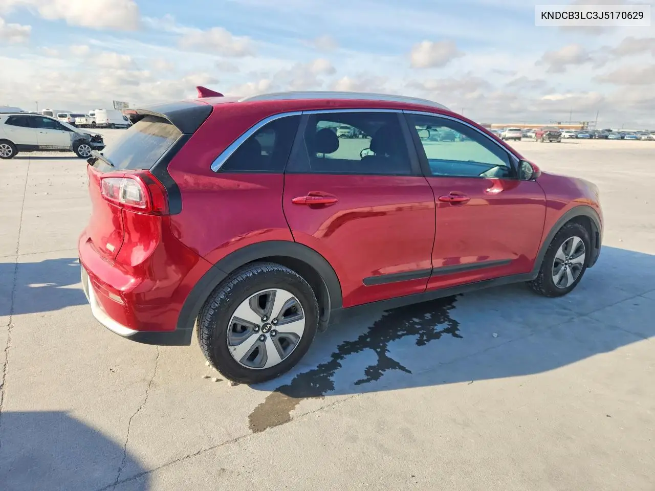 2018 KIA NIRO VIN KNDCB3LC3J5170629 — фото 3