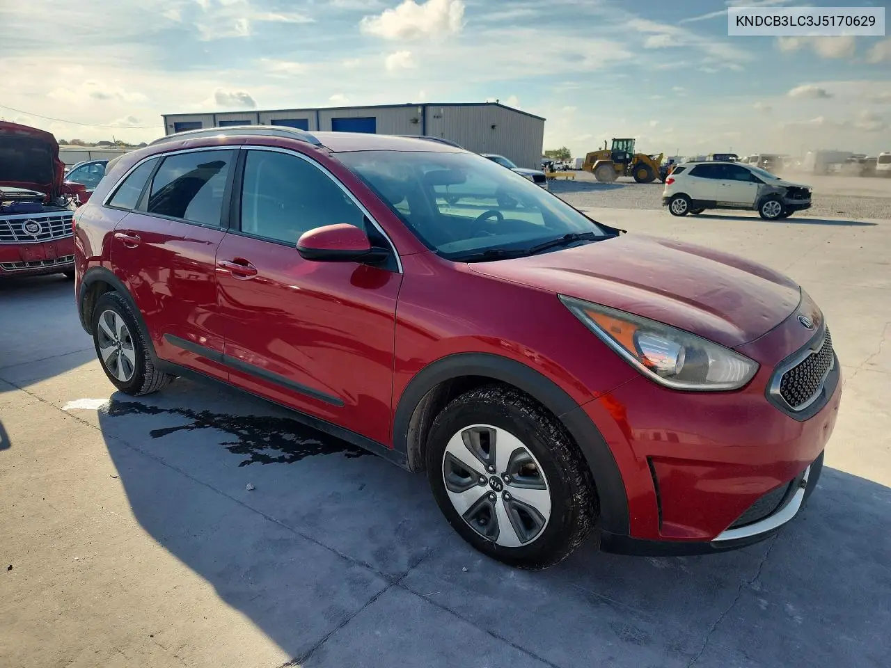 2018 KIA NIRO VIN KNDCB3LC3J5170629 — фото 4