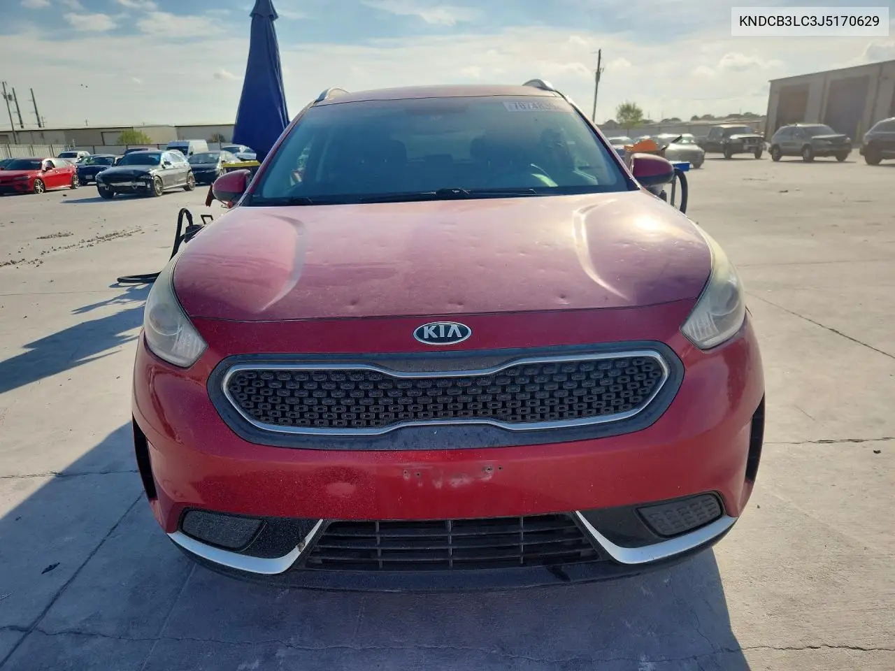 2018 KIA NIRO VIN KNDCB3LC3J5170629 — фото 5
