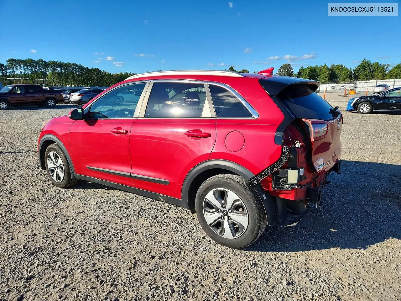 2018 KIA NIRO VIN KNDCC3LCXJ5113521 — фото 2