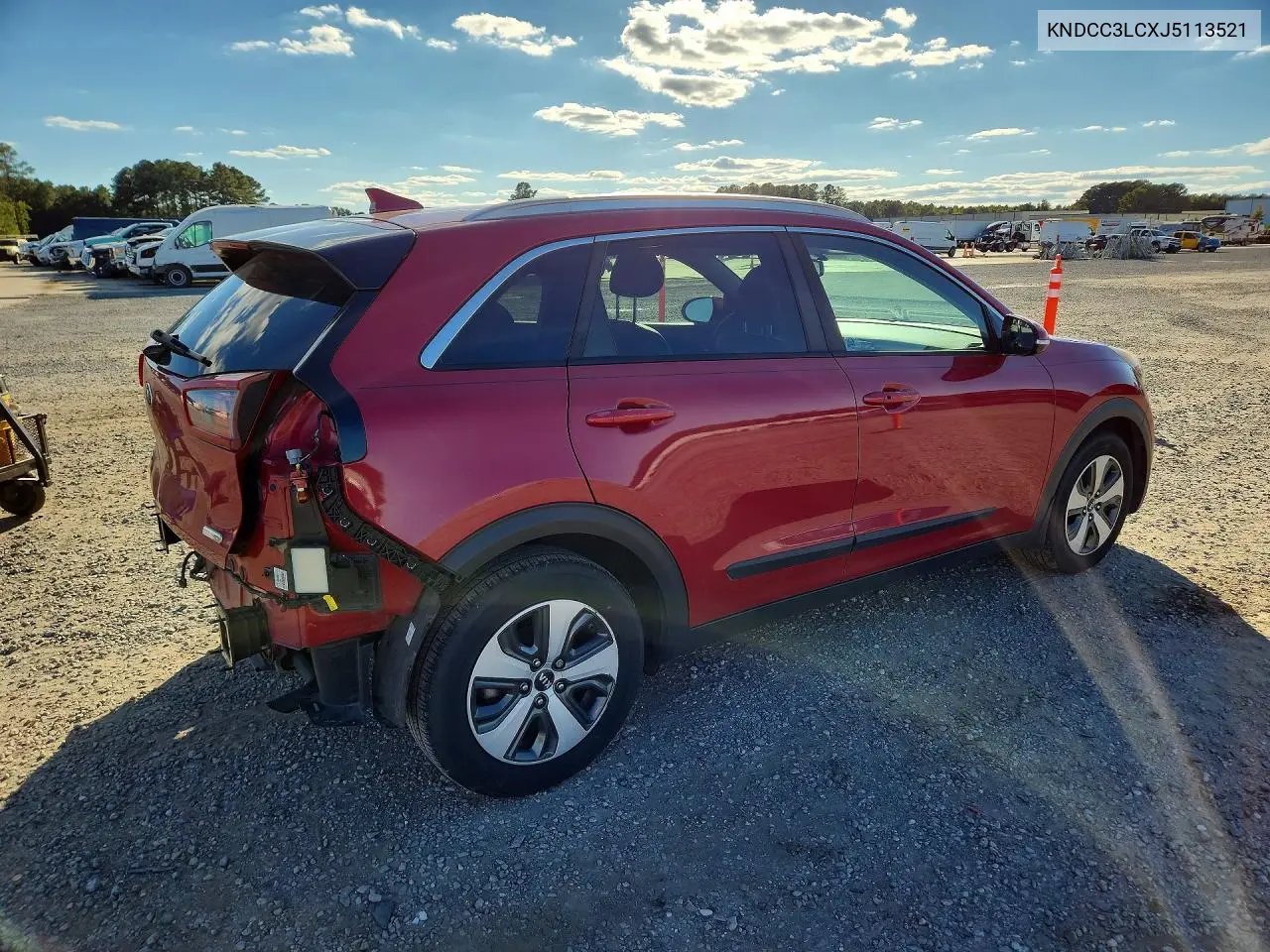 2018 KIA NIRO VIN KNDCC3LCXJ5113521 — фото 3