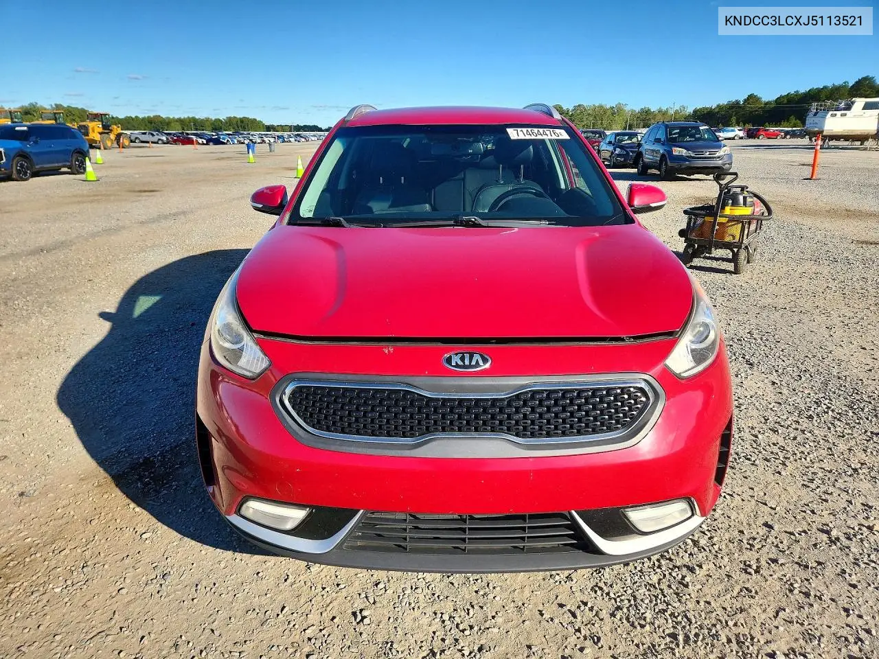 2018 KIA NIRO VIN KNDCC3LCXJ5113521 — фото 5