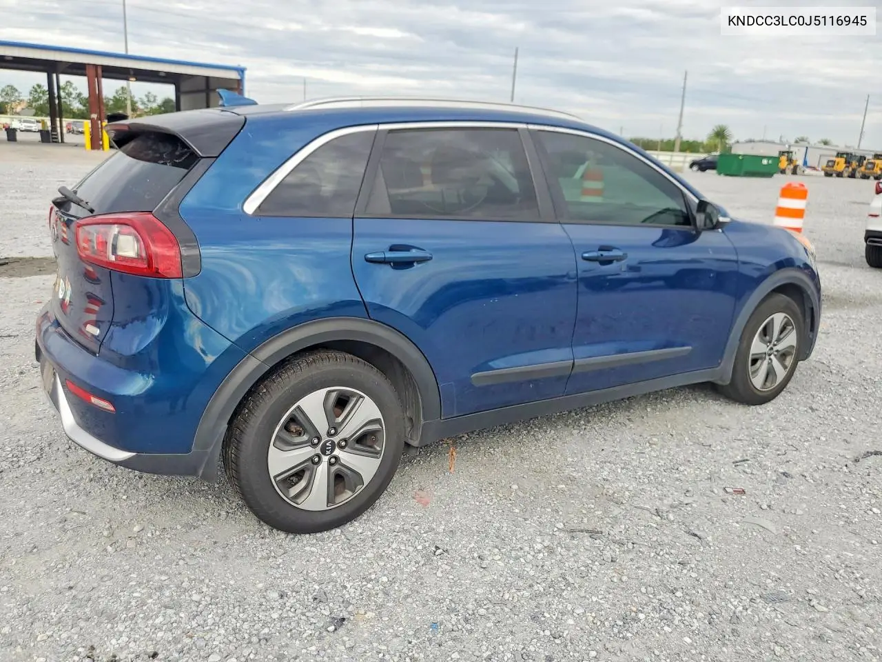 2018 KIA NIRO VIN KNDCC3LC0J5116945 — фото 3