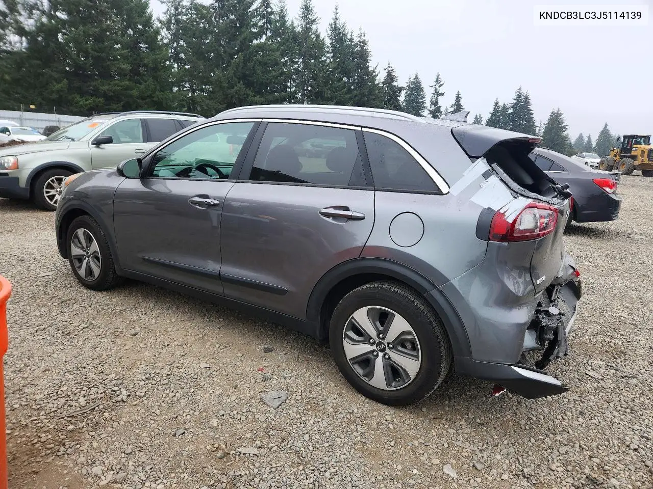 2018 KIA NIRO VIN KNDCB3LC3J5114139 — фото 2