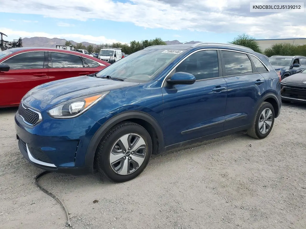 KIA NIRO 2018, VIN KNDCB3LC2J5139212