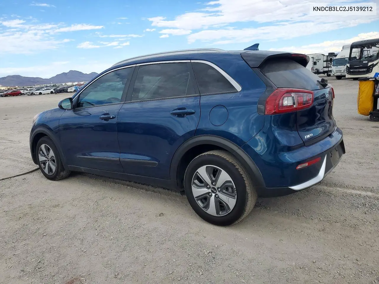 2018 KIA NIRO VIN KNDCB3LC2J5139212 — фото 2
