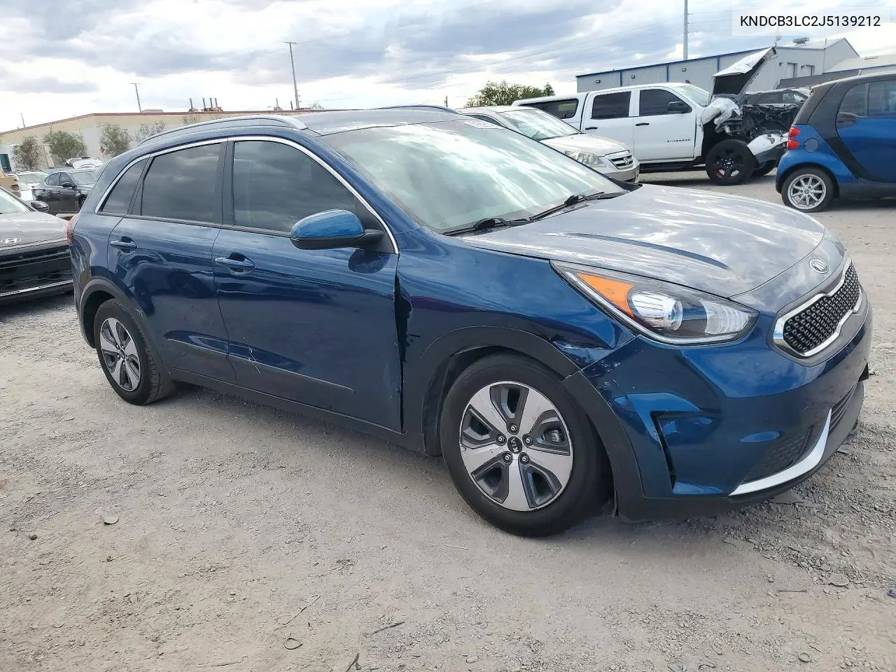 2018 KIA NIRO VIN KNDCB3LC2J5139212 — фото 4