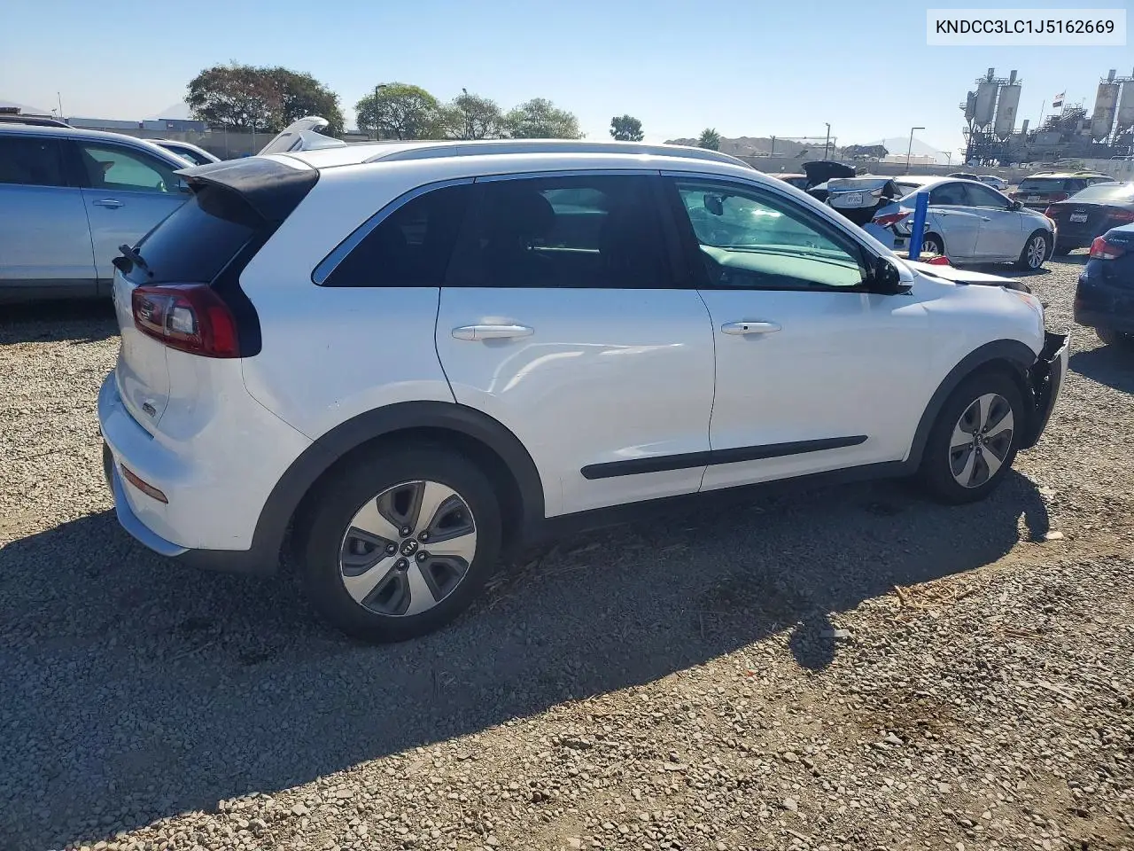 2018 KIA NIRO VIN KNDCC3LC1J5162669 — фото 3