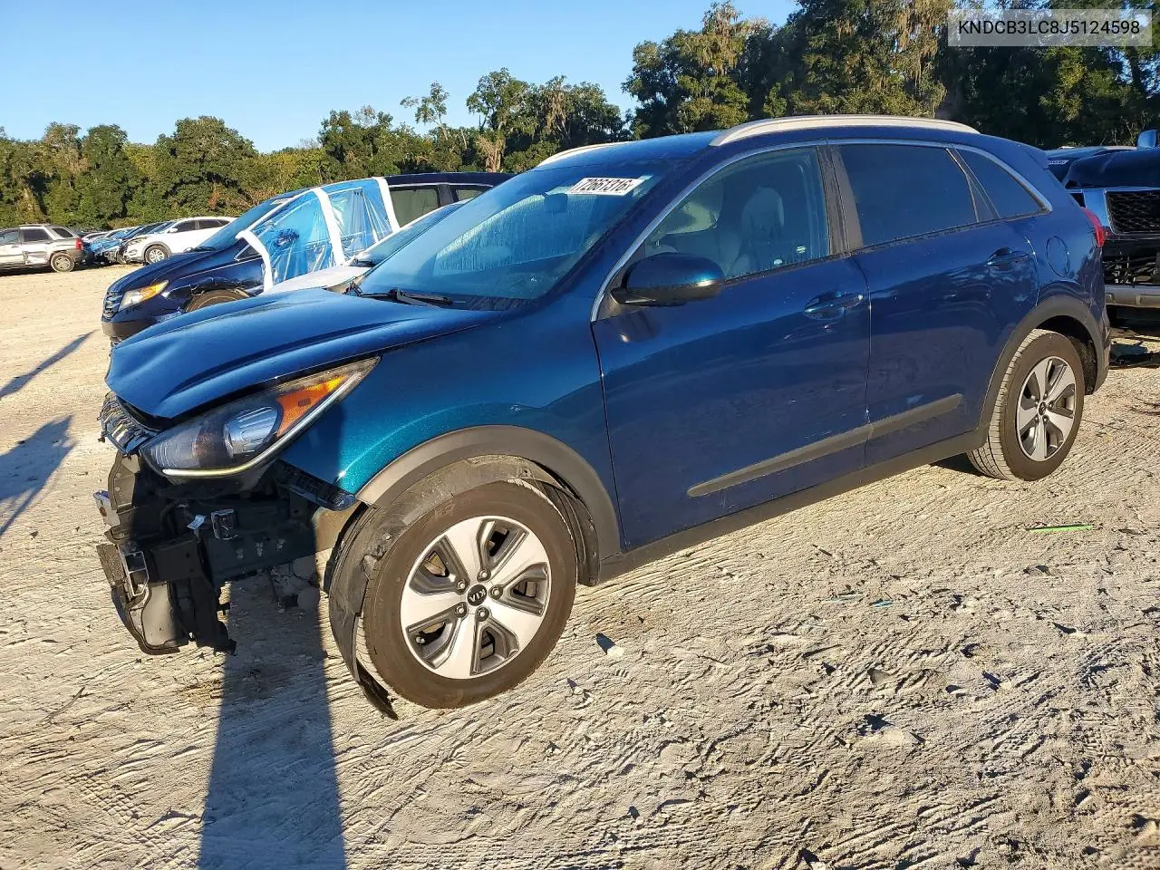 KIA NIRO 2018, VIN KNDCB3LC8J5124598