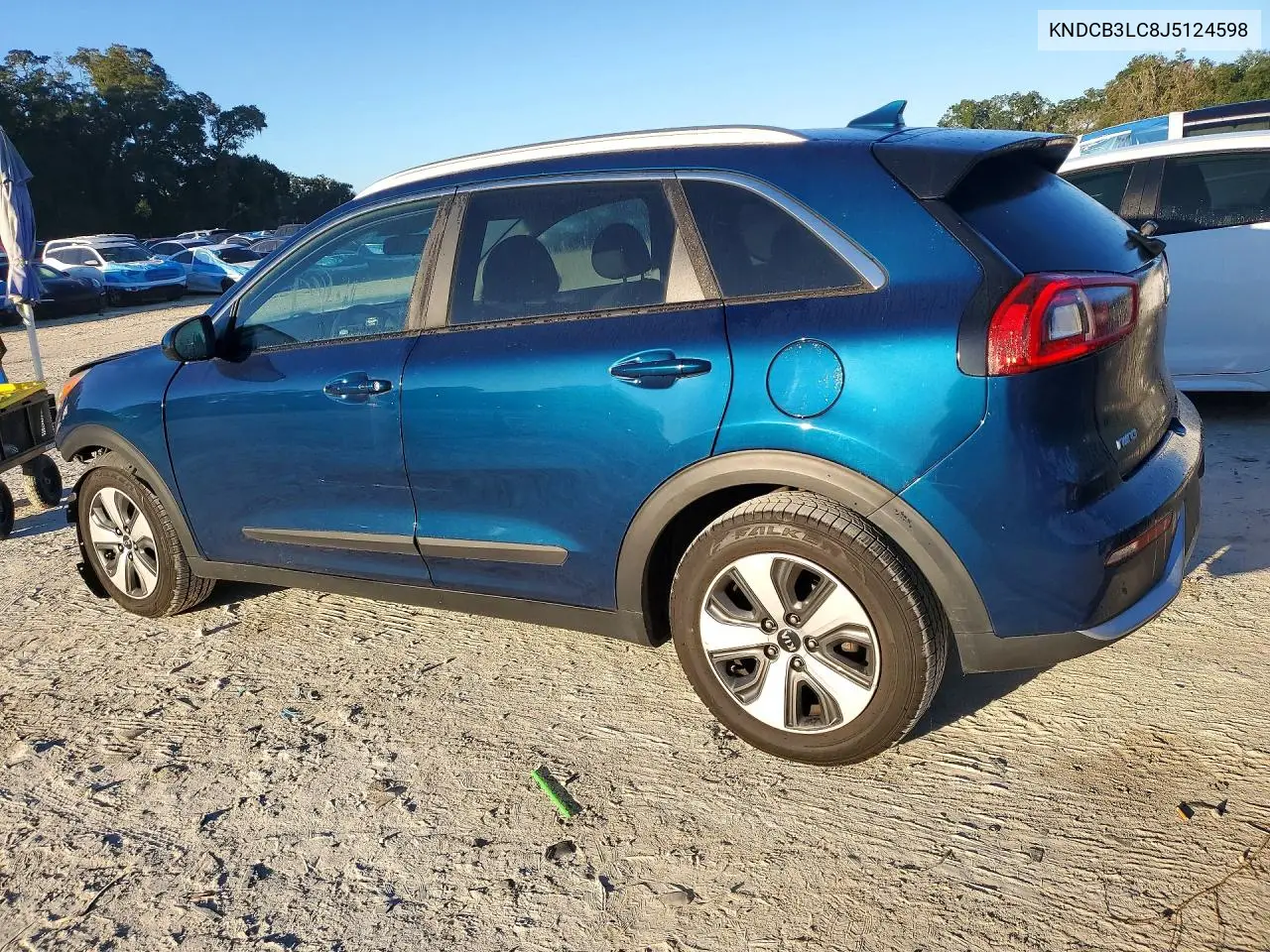 2018 KIA NIRO VIN KNDCB3LC8J5124598 — фото 2
