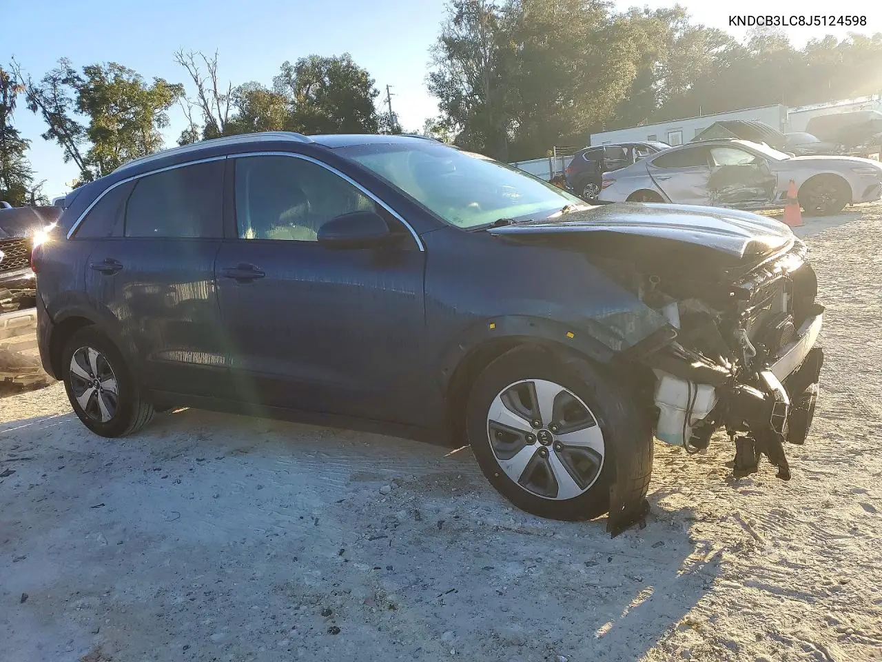 2018 KIA NIRO VIN KNDCB3LC8J5124598 — фото 4