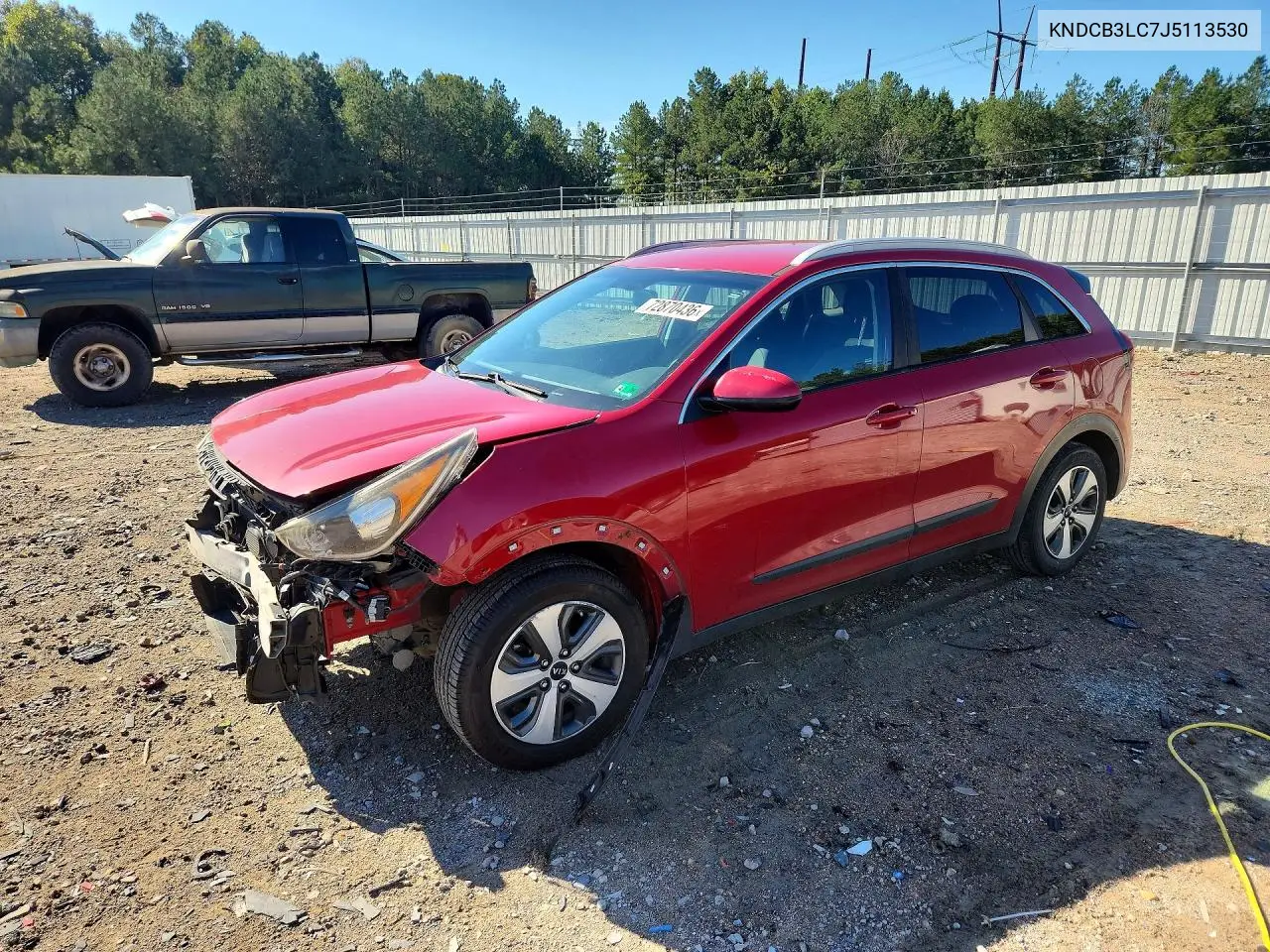 KIA NIRO 2018, VIN KNDCB3LC7J5113530