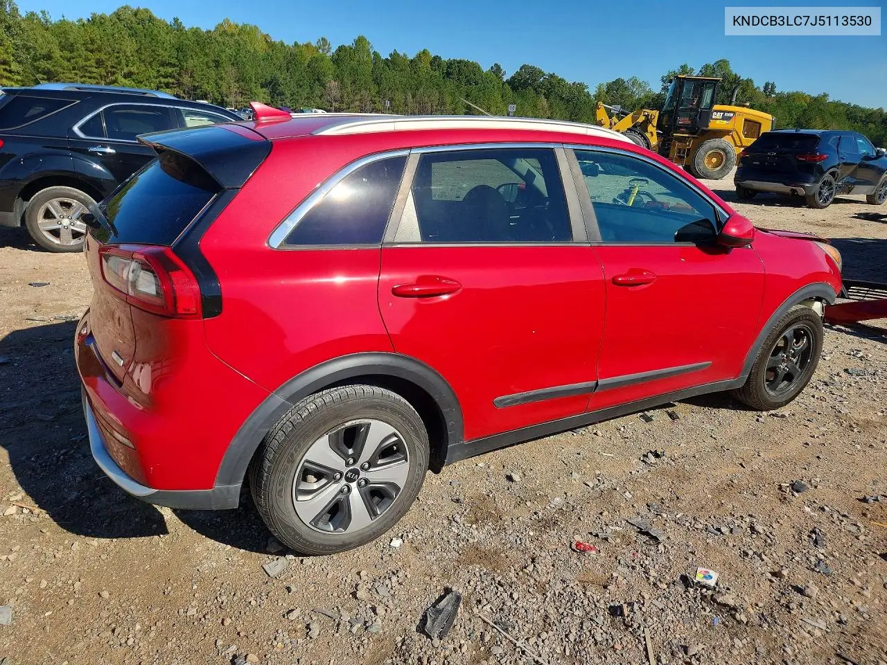 2018 KIA NIRO VIN KNDCB3LC7J5113530 — фото 3