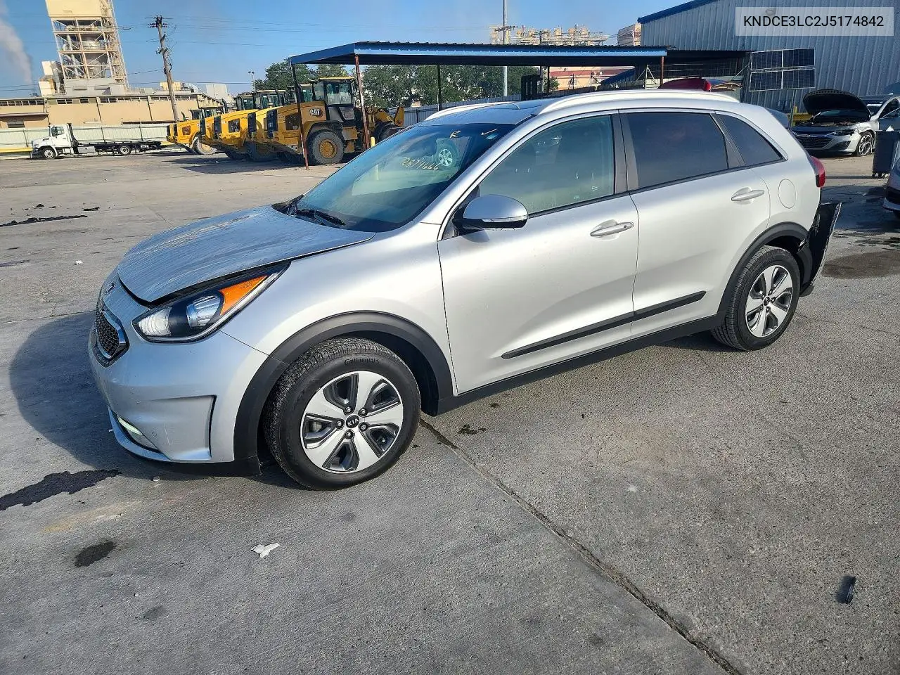 KIA NIRO 2018, VIN KNDCE3LC2J5174842