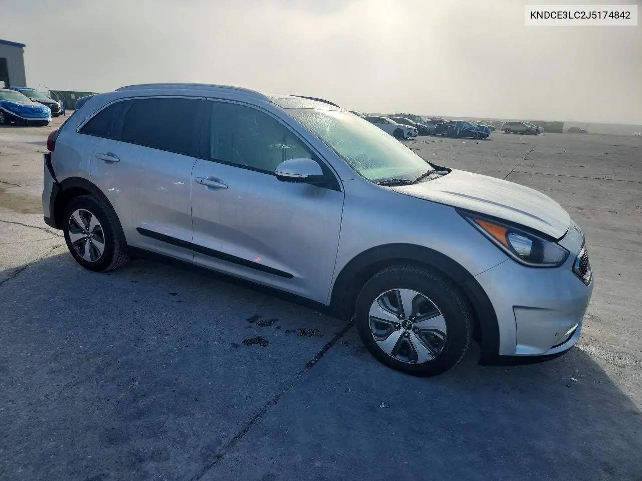 2018 KIA NIRO VIN KNDCE3LC2J5174842 — фото 4