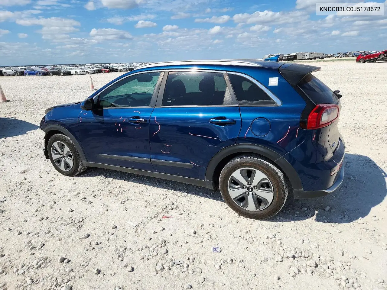 2018 KIA NIRO VIN KNDCB3LC0J5178672 — фото 2