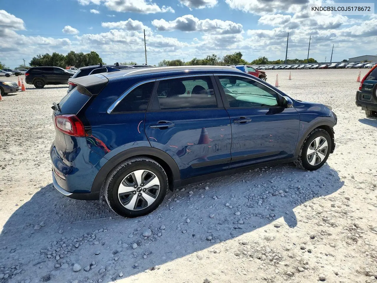 2018 KIA NIRO VIN KNDCB3LC0J5178672 — фото 3