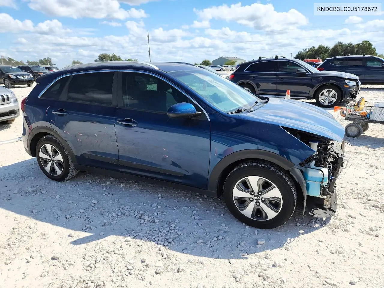 2018 KIA NIRO VIN KNDCB3LC0J5178672 — фото 4