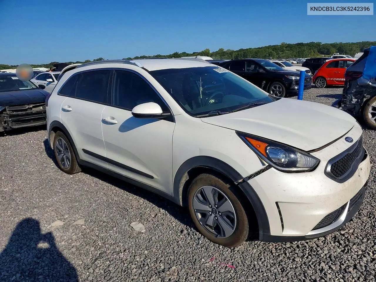2019 KIA NIRO VIN KNDCB3LC3K5242396 — фото 4