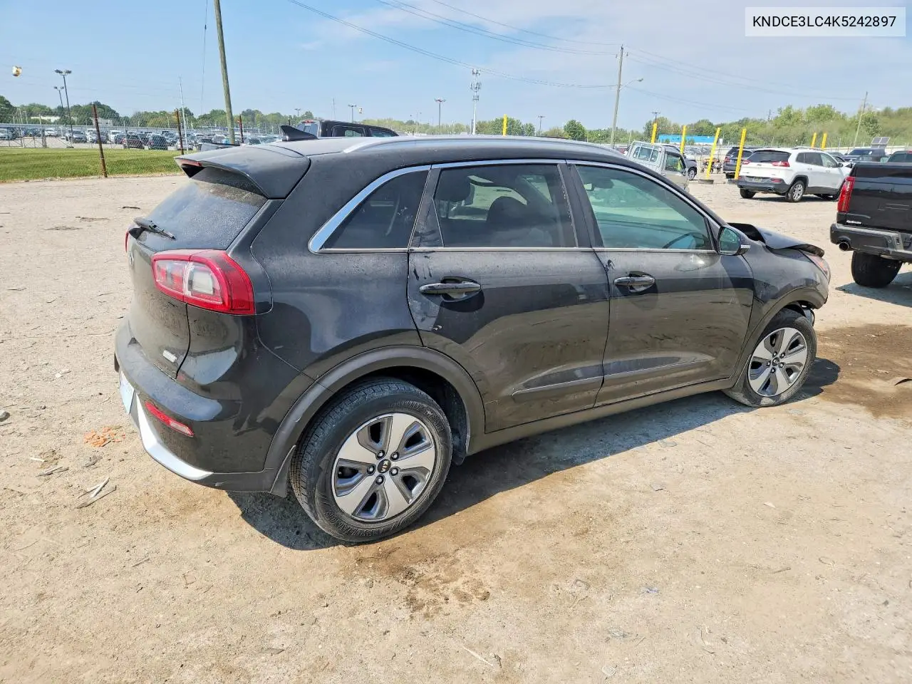 2019 KIA NIRO VIN KNDCE3LC4K5242897 — фото 3