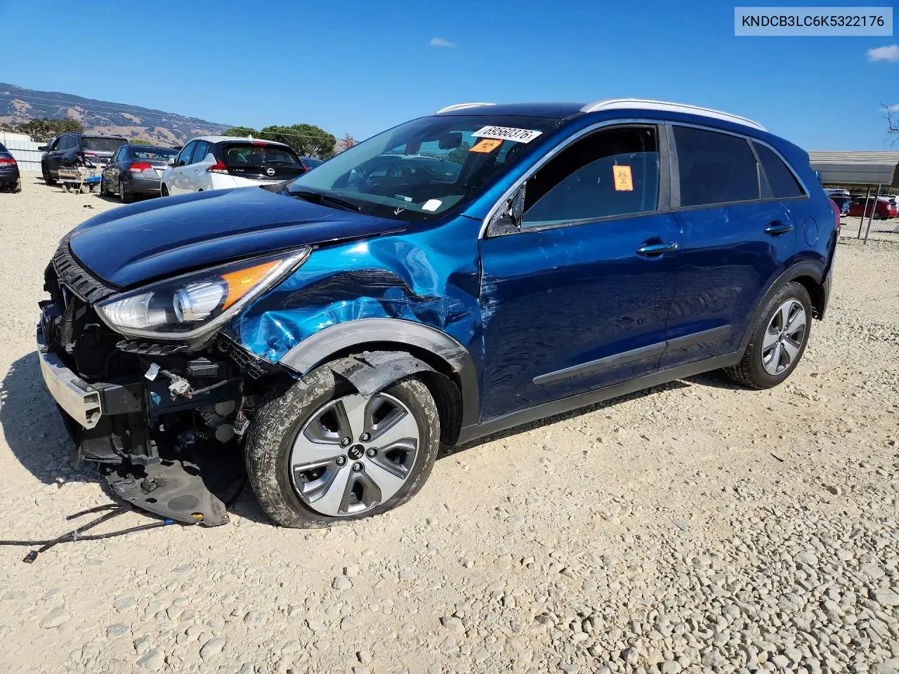 KIA NIRO 2019, VIN KNDCB3LC6K5322176