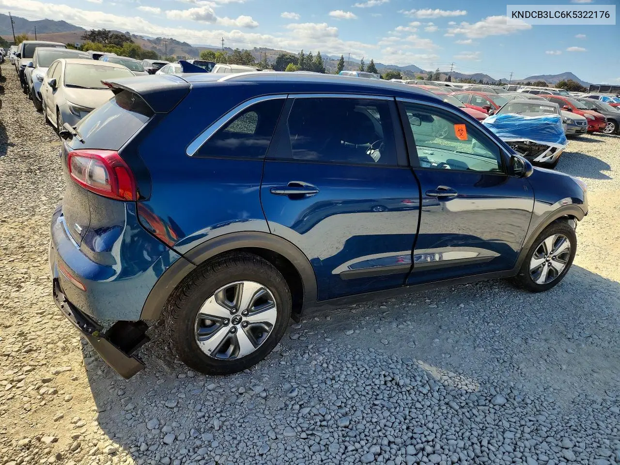 2019 KIA NIRO VIN KNDCB3LC6K5322176 — фото 3