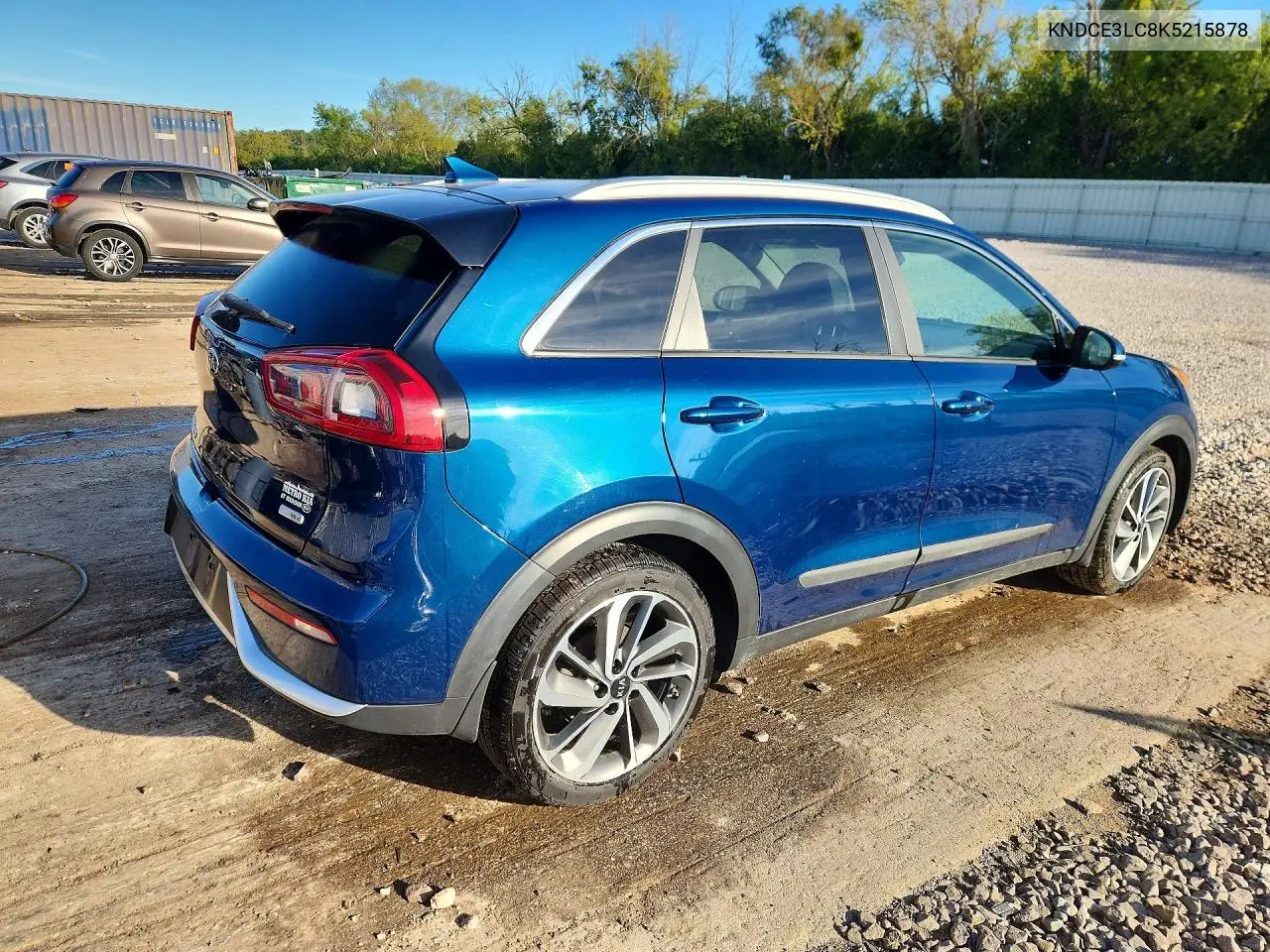 2019 KIA NIRO VIN KNDCE3LC8K5215878 — фото 3