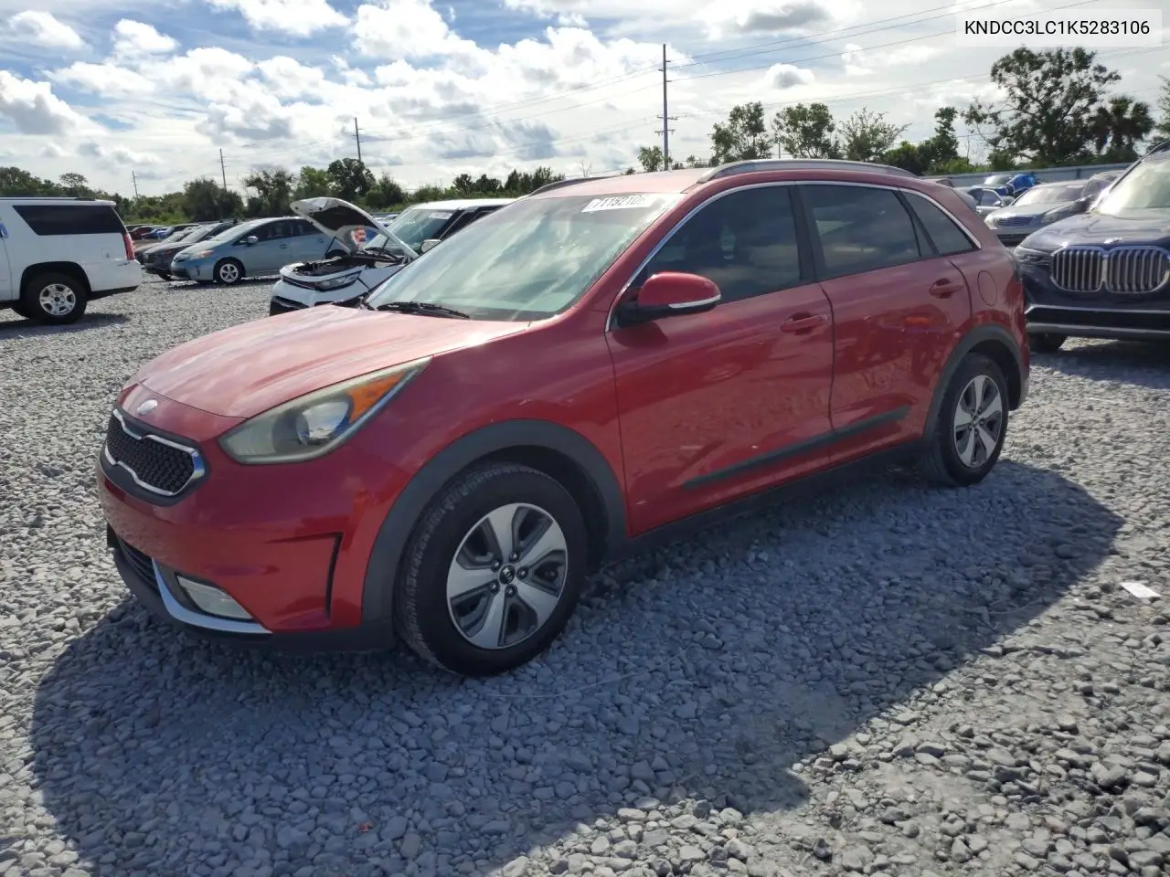 KIA NIRO 2019, VIN KNDCC3LC1K5283106