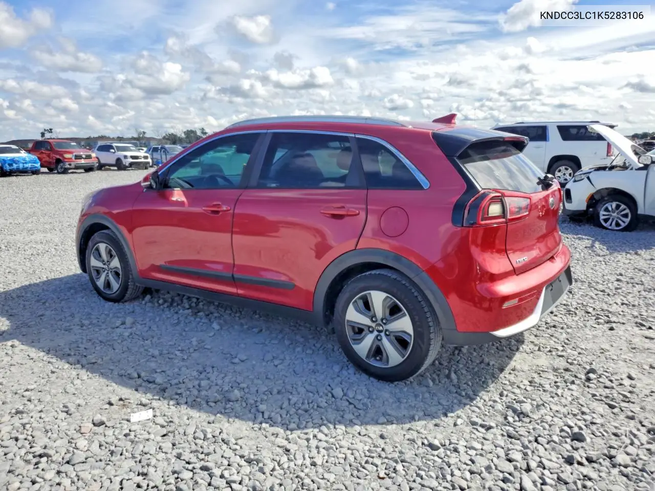 2019 KIA NIRO VIN KNDCC3LC1K5283106 — фото 2