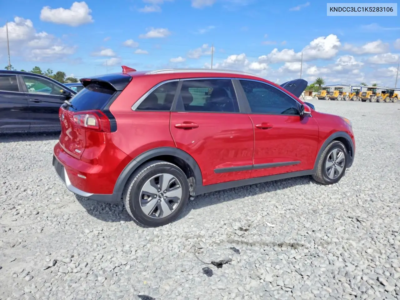 2019 KIA NIRO VIN KNDCC3LC1K5283106 — фото 3