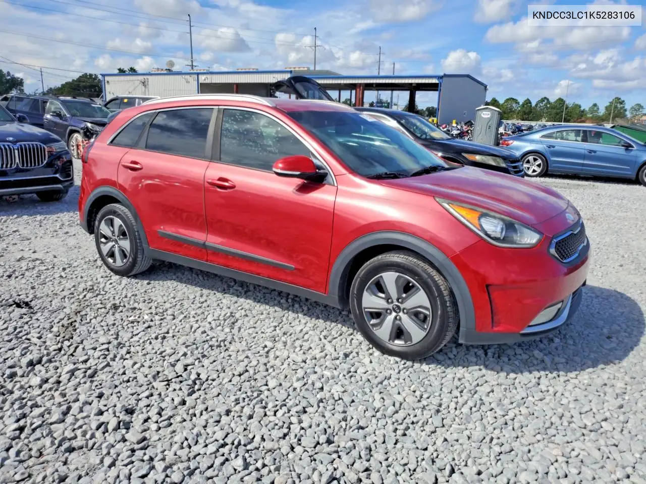 2019 KIA NIRO VIN KNDCC3LC1K5283106 — фото 4