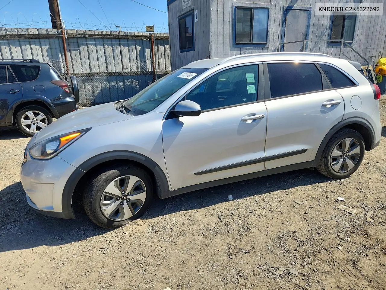 KIA NIRO 2019, VIN KNDCB3LC2K5322692