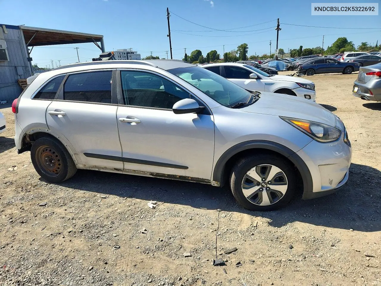 2019 KIA NIRO VIN KNDCB3LC2K5322692 — фото 4