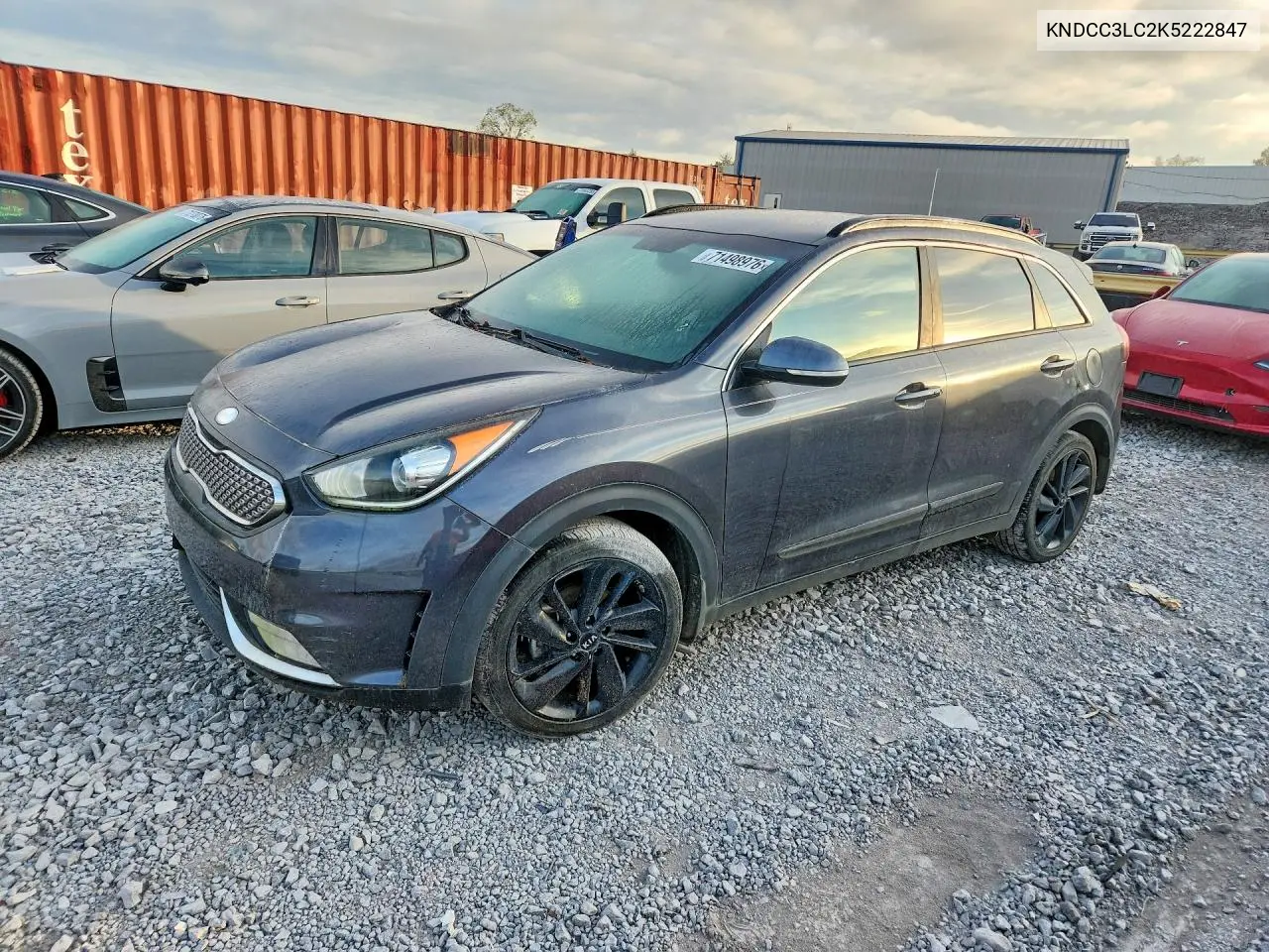 KIA NIRO 2019, VIN KNDCC3LC2K5222847