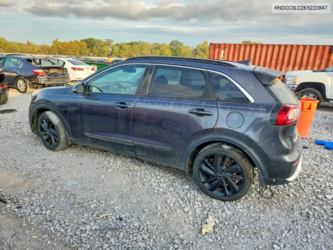 2019 KIA NIRO VIN KNDCC3LC2K5222847 — фото 2