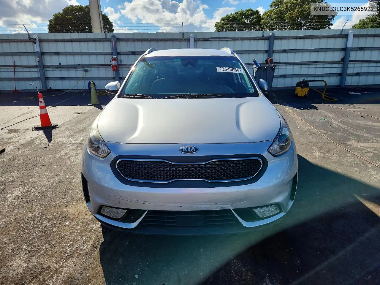 2019 KIA NIRO VIN KNDCB3LC3K5265922 — фото 5