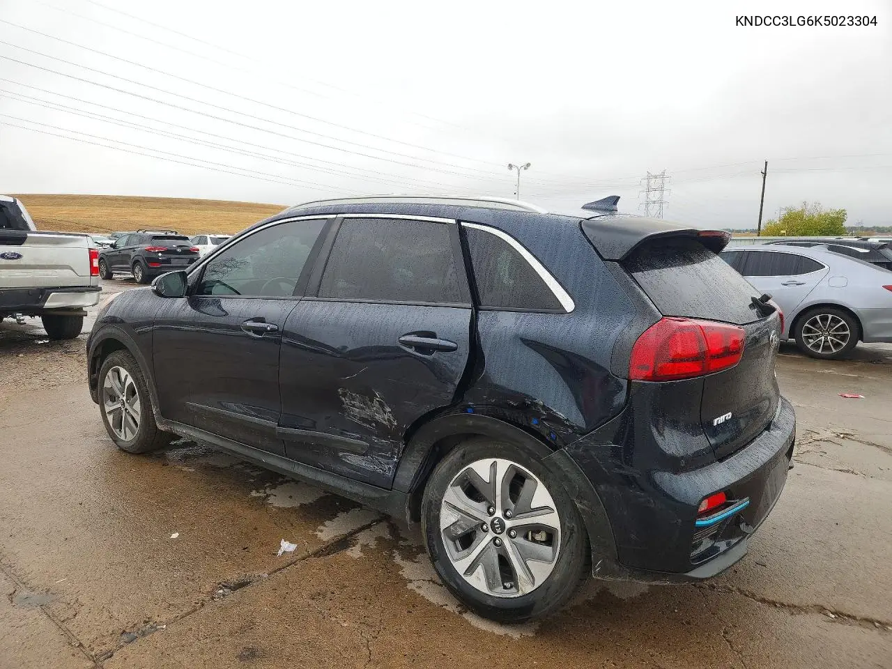 2019 KIA NIRO VIN KNDCC3LG6K5023304 — фото 2