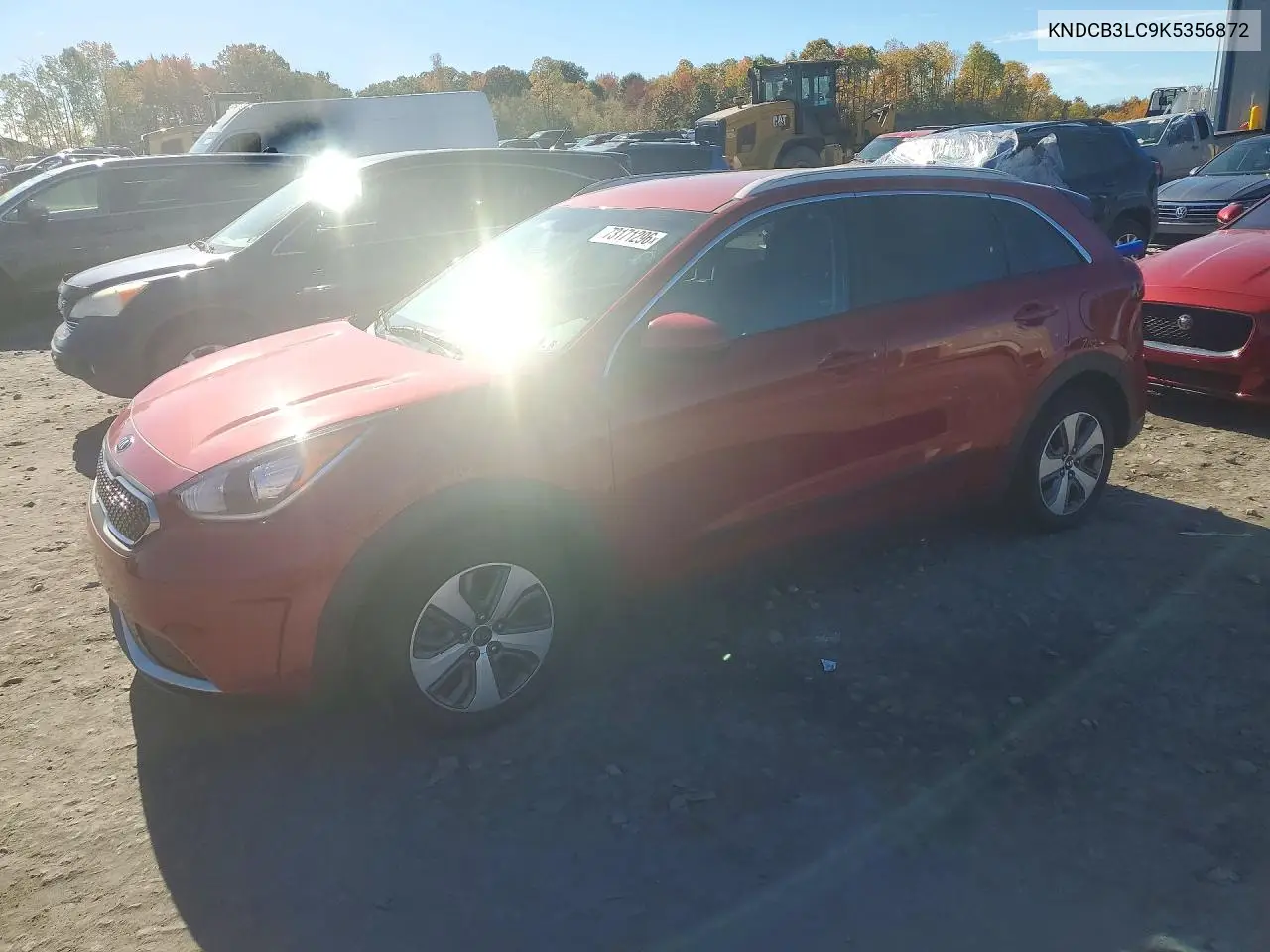 KIA NIRO 2019, VIN KNDCB3LC9K5356872