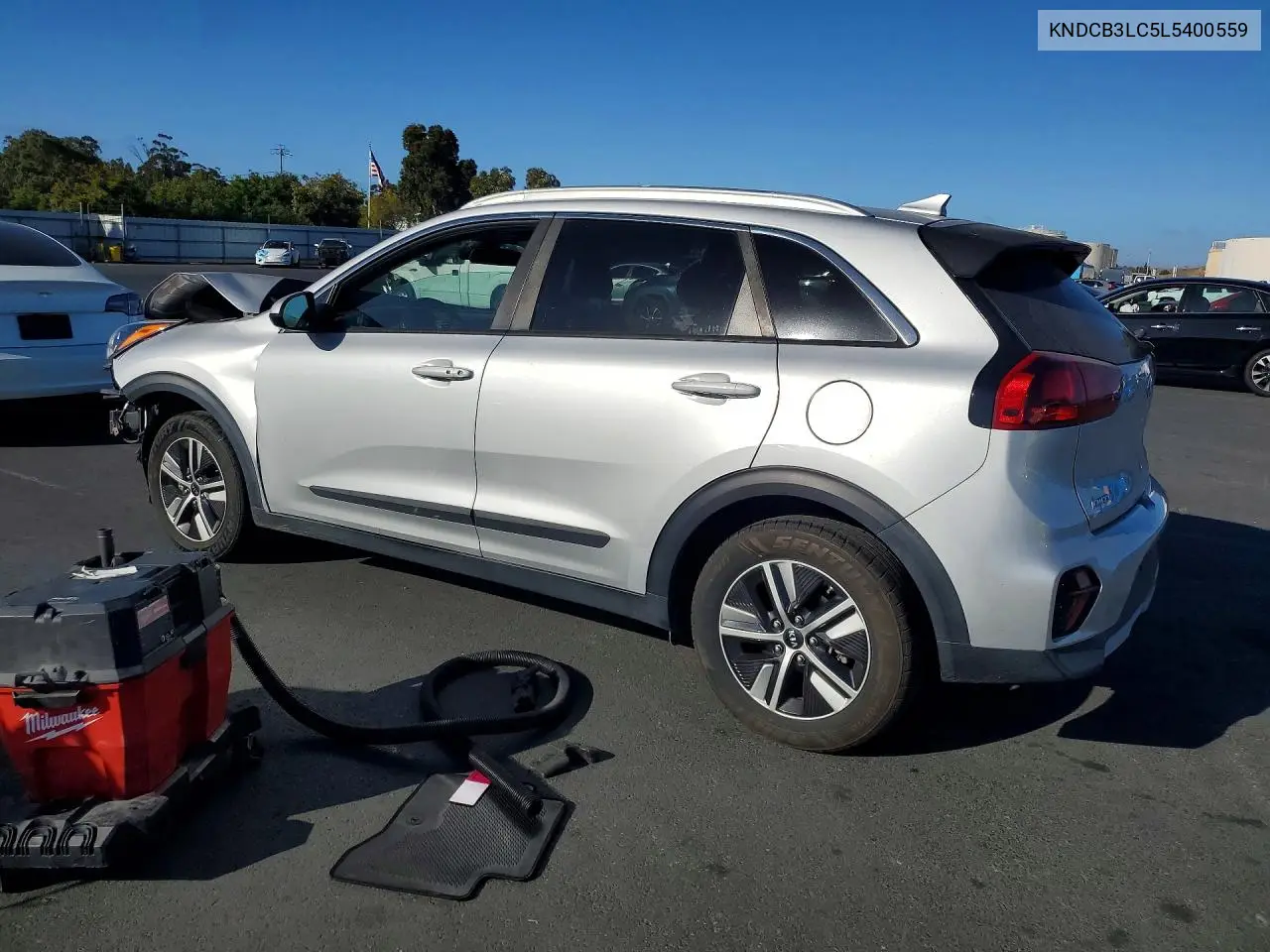 2020 KIA NIRO VIN KNDCB3LC5L5400559 — фото 2