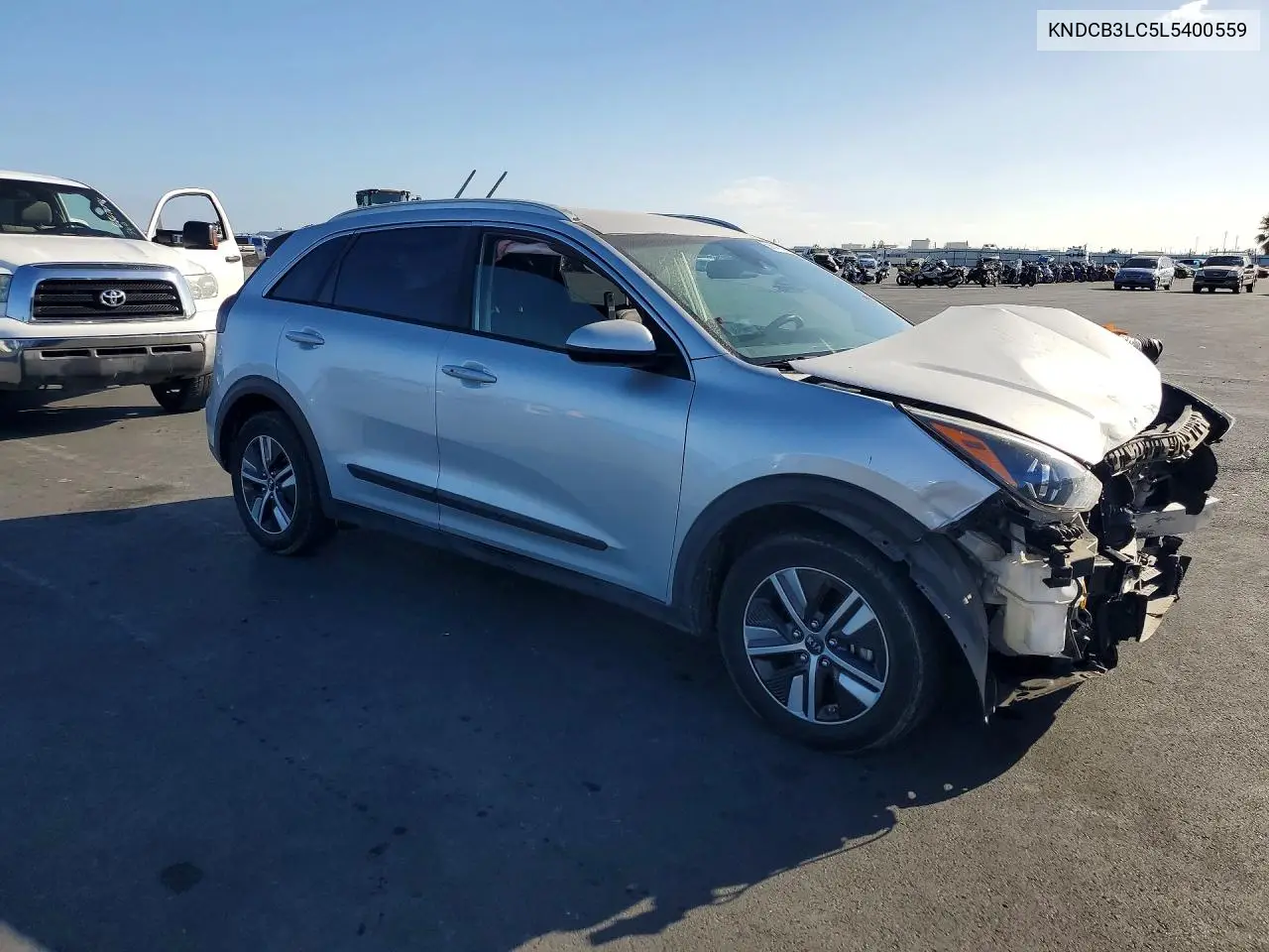2020 KIA NIRO VIN KNDCB3LC5L5400559 — фото 4