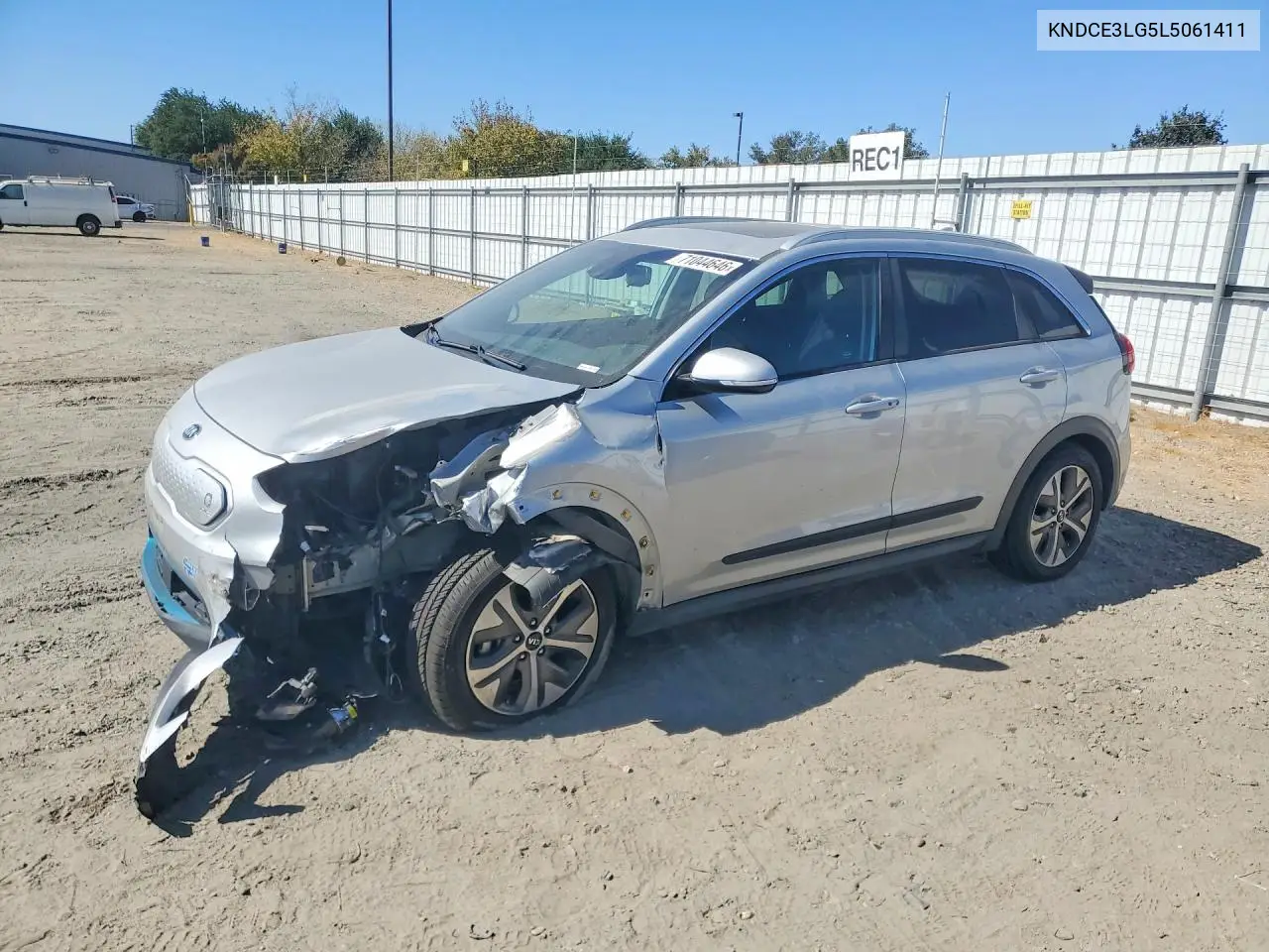KIA NIRO 2020, VIN KNDCE3LG5L5061411
