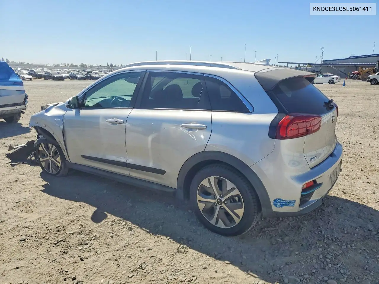 2020 KIA NIRO VIN KNDCE3LG5L5061411 — фото 2