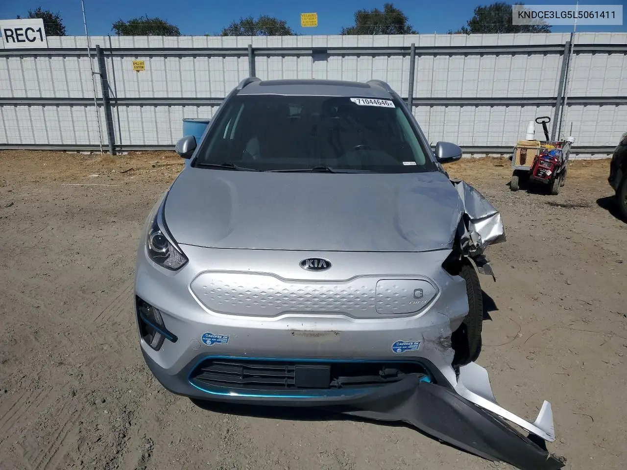 2020 KIA NIRO VIN KNDCE3LG5L5061411 — фото 5