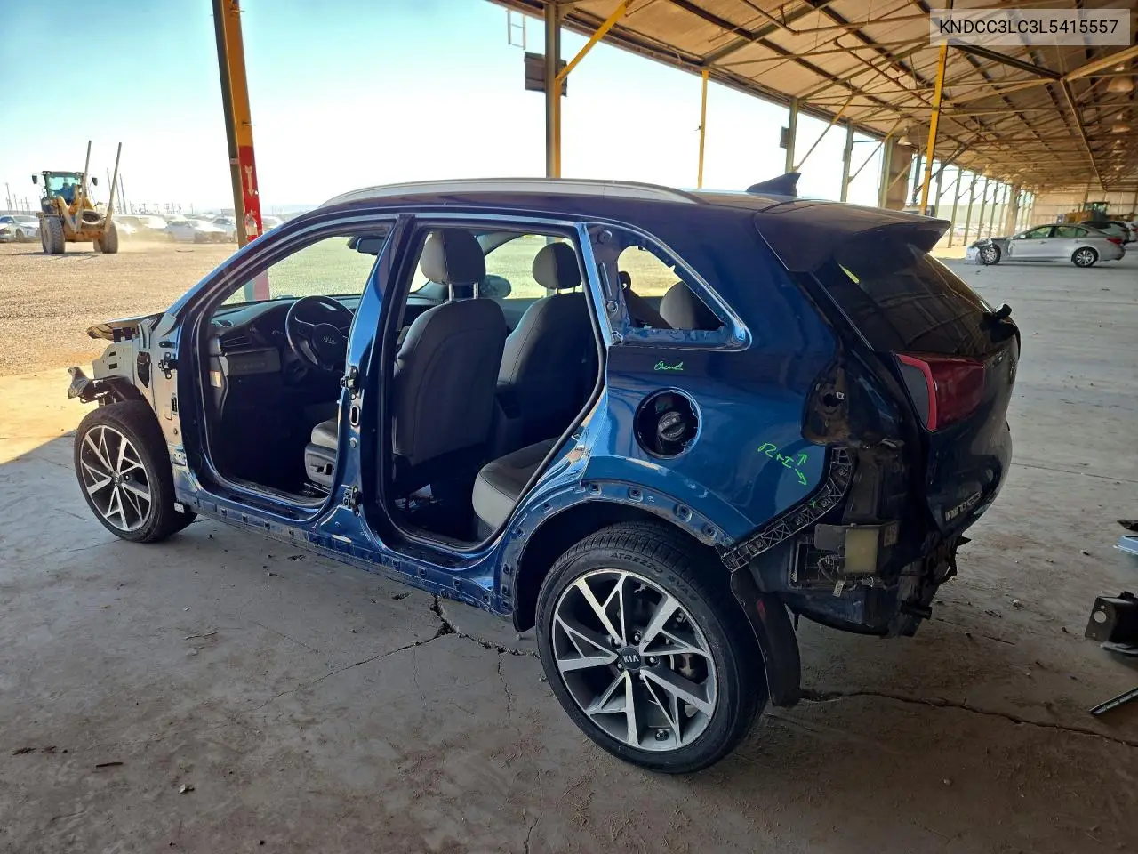 2020 KIA NIRO VIN KNDCC3LC3L5415557 — фото 2