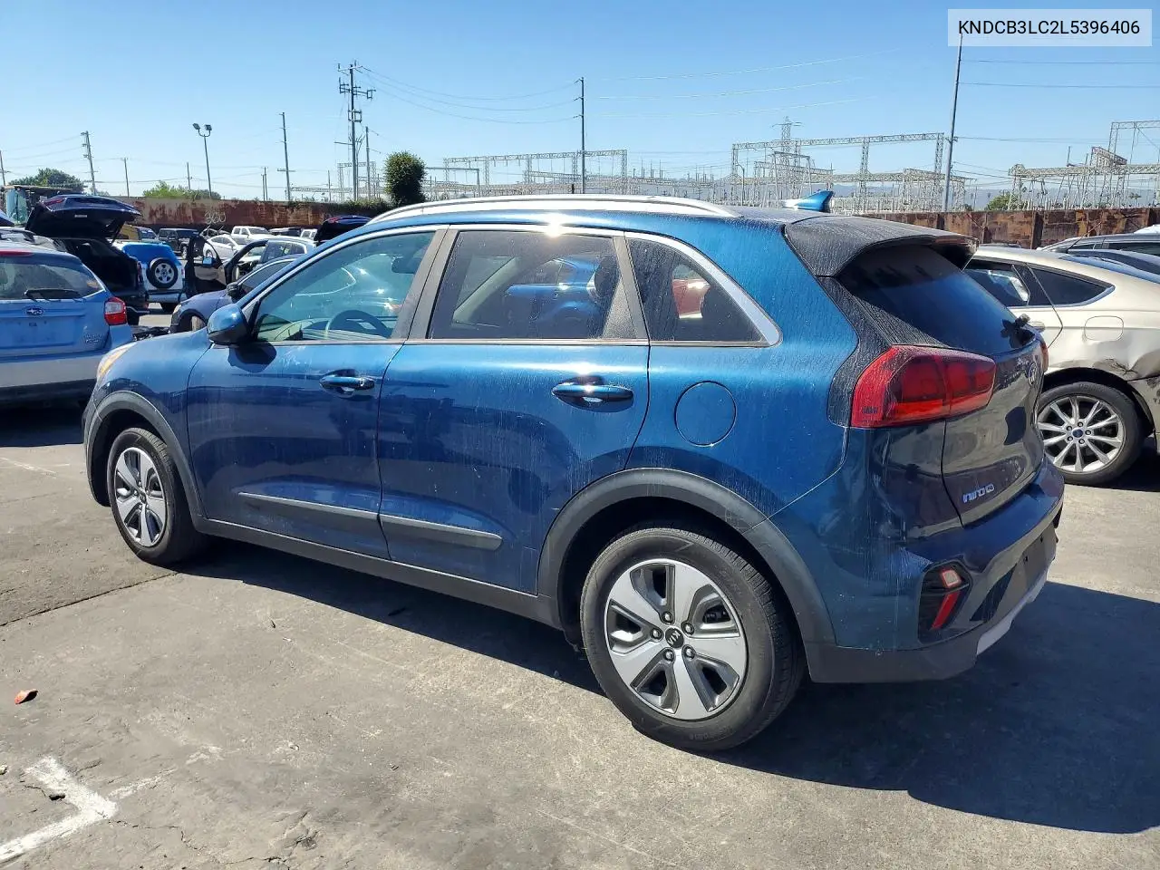 2020 KIA NIRO VIN KNDCB3LC2L5396406 — фото 2