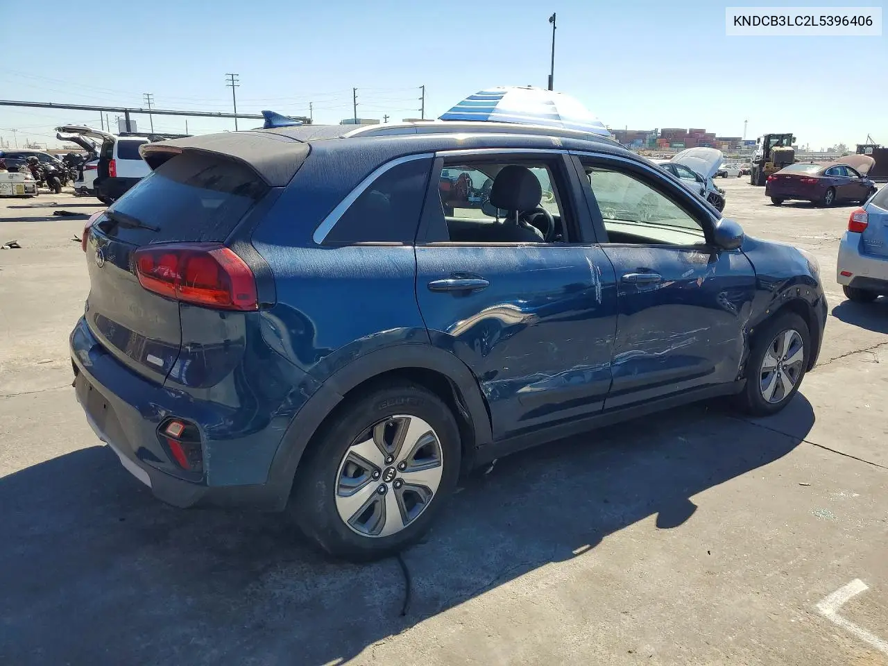 2020 KIA NIRO VIN KNDCB3LC2L5396406 — фото 3