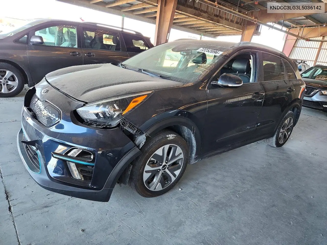 KIA NIRO 2020, VIN KNDCC3LG3L5036142