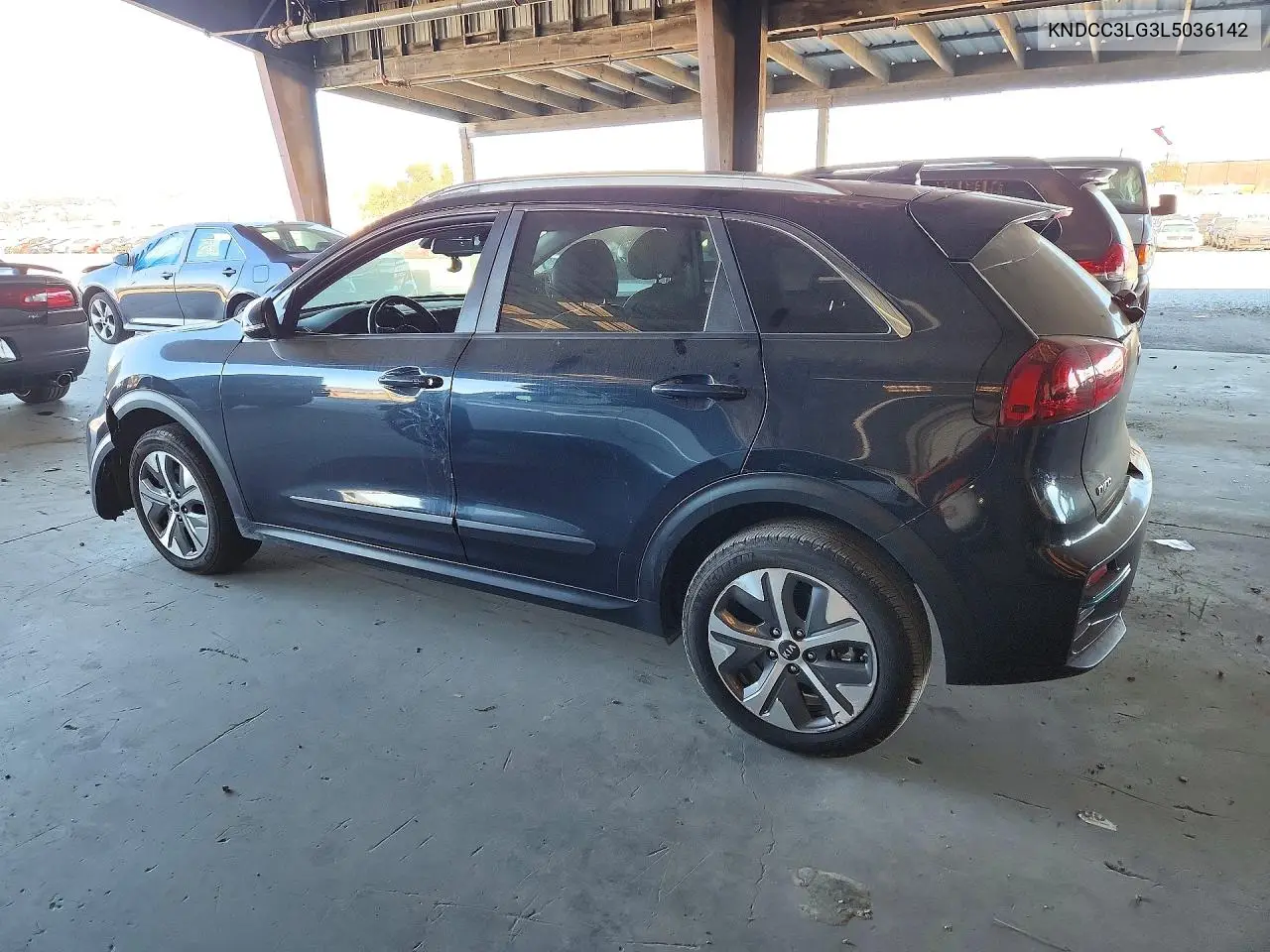 2020 KIA NIRO VIN KNDCC3LG3L5036142 — фото 2