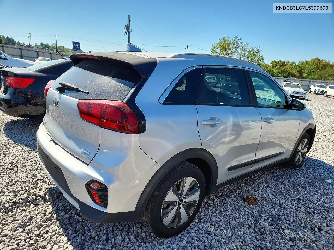 2020 KIA NIRO VIN KNDCB3LC7L5399690 — фото 3