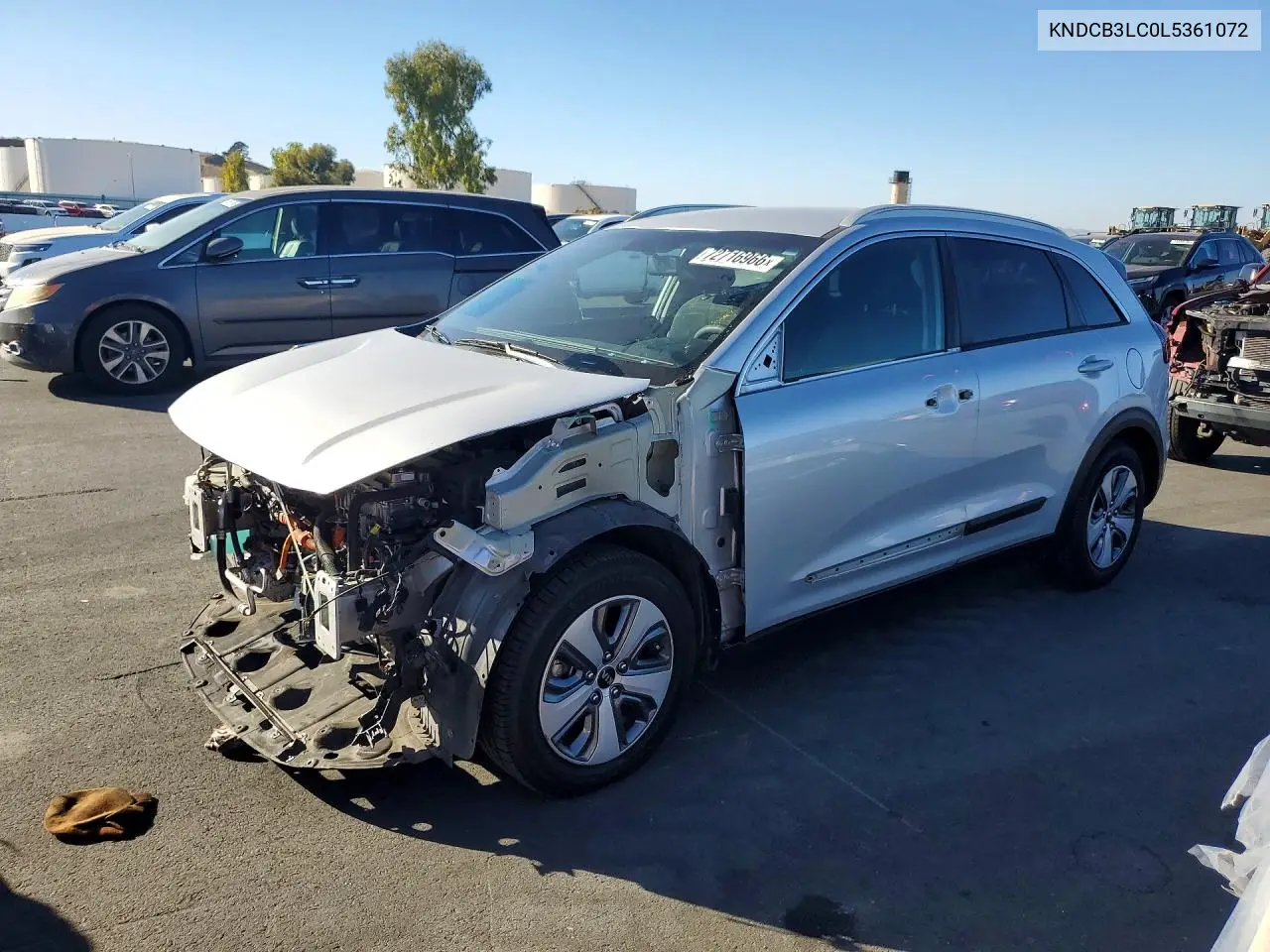 KIA NIRO 2020, VIN KNDCB3LC0L5361072